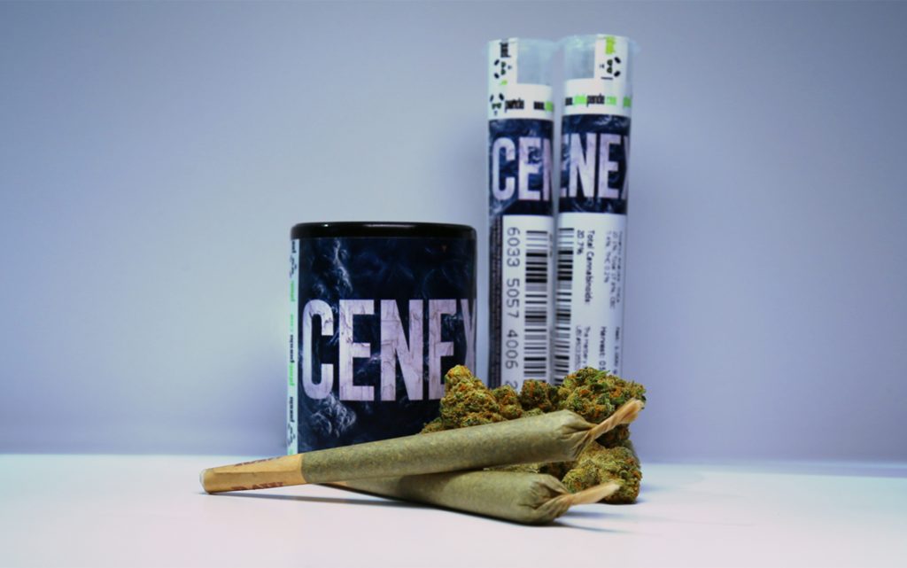 Cenex cannabis pre rolls from Phat Panda