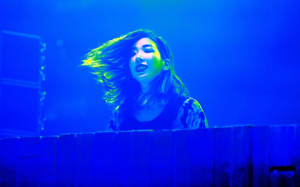 Tokimonsta performs on the Parlor stage at the Panorama Music Festival Panorama Music Festival, Day 2, Randalls Island, New York, USA - 23 Jul 2016 (Rex Features via AP Images)