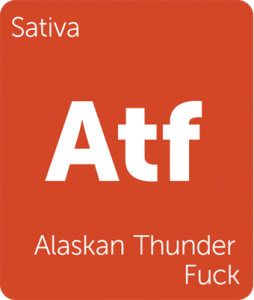 Leafly Alaskan Thunder Fuck sativa cannabis strain