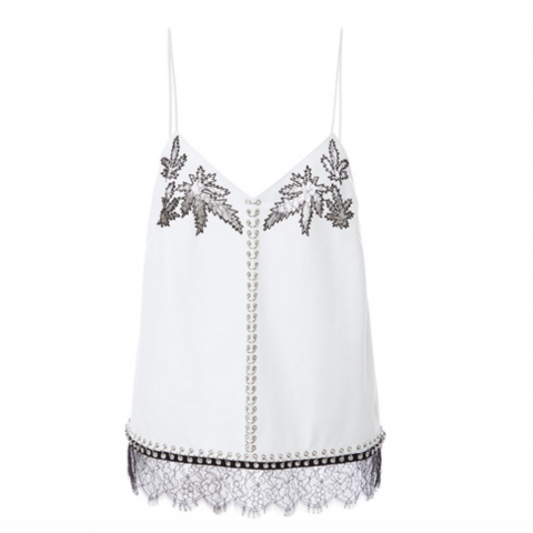 Alexander Wang lace leaf cami