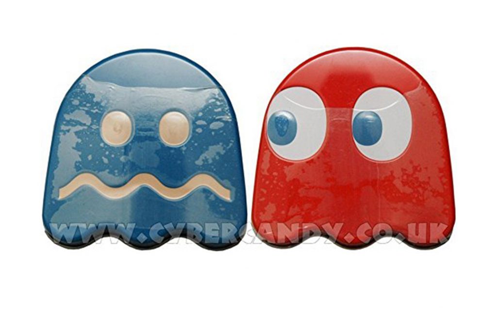 Pac-Man candy ghost sour tin