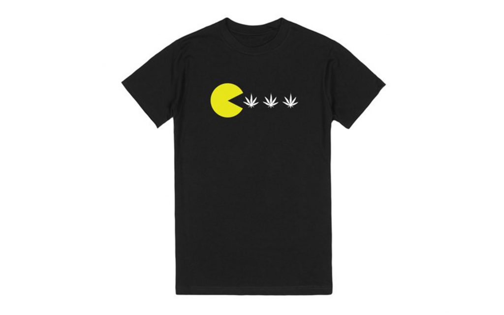 Pac-Man pothead t-shirt