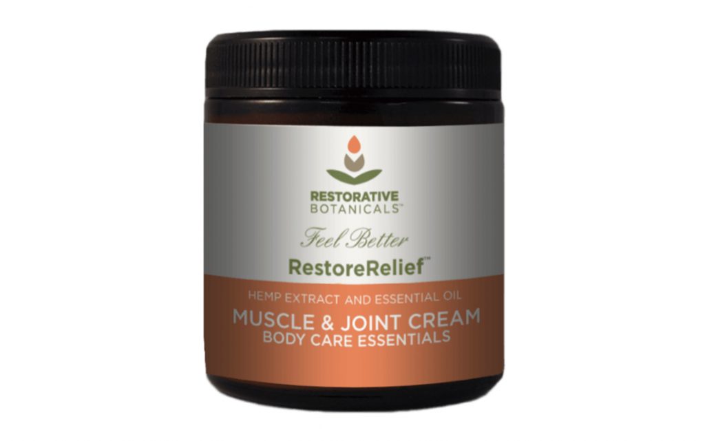 Restorative Botanicals Hemp CBD Restore Relief Muscle & Joint Cream