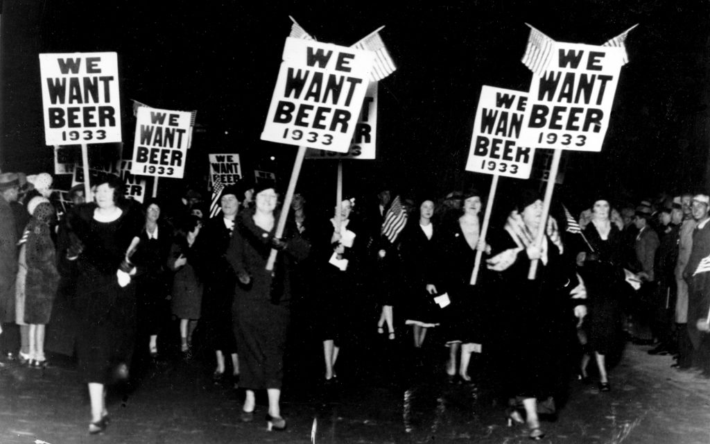 Anti-Alcohol Prohibition Parade, Newark NJ, Oct. 28, 1932