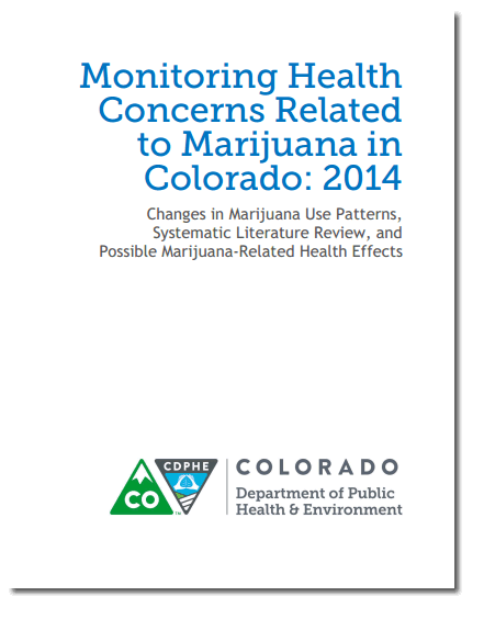 Monitoring Health Concerns Related to Marijuana in Colorado: 2014