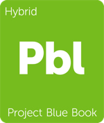 Leafly hybrid Project Blue Book cannabis strain tile