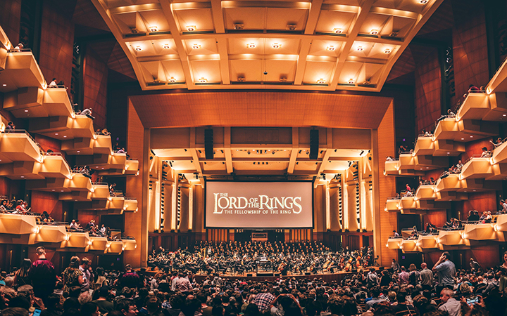 The Fellowship of the Rings screening at the Seattle Symphony (photo credit: Will Good)