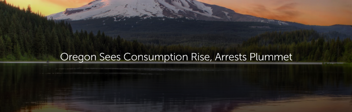 Oregon Sees Consumption Rise, Arrests Plummet