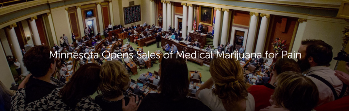  Minnesota Opens Sales of Medical Marijuana for Pain