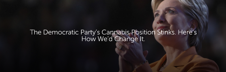 The Democratic Party’s Cannabis Position Stinks. Here’s How We’d Change It.